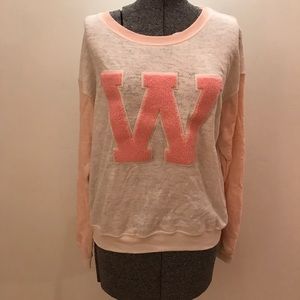 🎉SALE🎉NWT WILDFOX VARSITY SWEATSHIRT